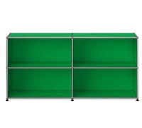 Buffet USM Haller M67 ouvert à quatre compartiments - Vert - USM HALLER QS M67 28