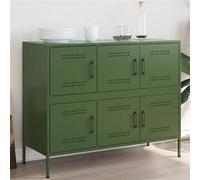 vidaXL Buffet - Vert olive