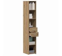 Buffet - vidaXL - Commode - Chêne artisanal - 2 tiroirs - 30x42.4x185.2 cm |482ahc64l