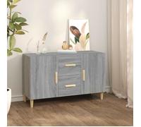 Buffet - VIDAXL - Sonoma - 2 portes - Bois d'ingénierie - 100x36x60 cm