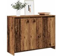 Buffet vieux bois 102x33x75 cm bois d ingénierie