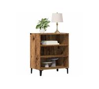 vidaXL Buffet Vieux bois 57x35x70 cm, bois d'ingénierie, armoire de rangement, Marron G