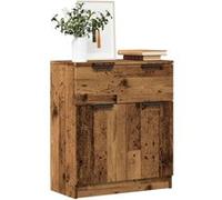 vidaXL Buffet Vieux Bois 60x30x70 cm en bois d'ingénierie Marron G