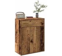 Buffet vieux bois 60x30x75 cm bois d ingénierie