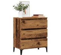 vidaXL Buffet vieux bois 60x35x70 cm bois d'ingénierie Marron
