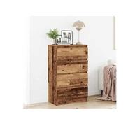 vidaXL Buffet Vieux Bois 60x35x98,5 cm Bois d'ingénierie