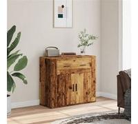 vidaXL Buffet Vieux bois - bois d'ingénierie 80x33x70 cm Marron