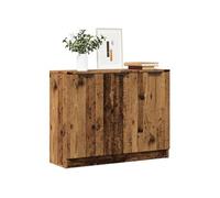 vidaXL Buffet vieux bois 90,5x30x70 cm bois d'ingénierie Multicolore