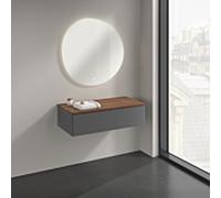 Villeroy & Boch V&B Buffet sans structure de façade Antao 100x26,8x50cm, WBP w wal, Anthrac. m Lac Quantité:1