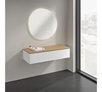 Villeroy & Boch V&B Buffet sans structure de façade Antao 120x26,8x50cm, WBP hon. Oa, bl. m Lac Quantité:1