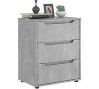 vidaXL Buffet VISNES - Gris béton, 60x40x73 cm