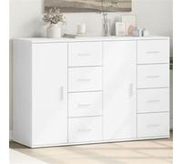 vidaXL Buffets – Lot de 2 59 x 39 x 80 cm – Blanc