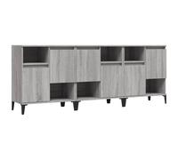 Buffets 3 pcs sonoma gris 60x35x70 cm bois d'ingénierie