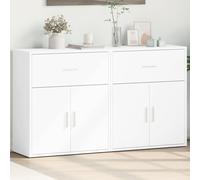 vidaXL Buffets 2 pcs blanc 60x31x70 cm bois d'ingénierie
