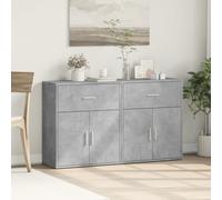 Buffets vidaXL 2 pcs 60x31x70 cm - Gris béton