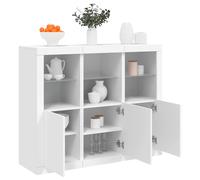 vidaXL Buffets LED (3 pcs) - Blanc