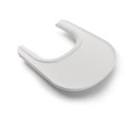 Bugaboo Giraffe Plateau pour chaise haute, facile à nettoyer, hygiénique, résistant au lave-vaisselle, ajout et retrait en un clic, design durable, fabriqué à partir de plastiques certifiés bio, Blanc
