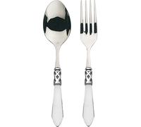 BUGATTI ALC1T-N4211/12 Aladdin Lot de 2 Pièces Service de Table Acier/ABS Transparent 30,5 x 14 x 3 cm