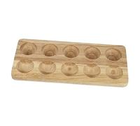 BUGUUYO 1pièce Support à Œufs Bois Pratique Pour Stockage Organisateur à Compartiments Pour Réfrigérateur Et Cuisine Design Élégant Et Résistant