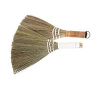 BUGUUYO 2pièces Balai Paille Balai Doux pour Intérieur et Extérieur pour Nettoyage Maison Terrasse et Courtyard sans Rayures Léger