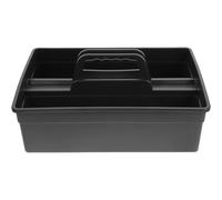BUGUUYO Boîte de Rangement en Plastique à Double Face avec Poignée, Grosse Capacité, Panier Porte-outils Portatif pour Outils de Voiture et Nettoyage