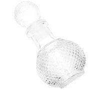 BUGUUYO Carafon à vin 400ML distributeur de liqueur en verre avec apparence artistique pour restaurants et rassemblements familiaux