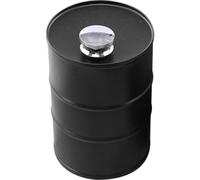BUGUUYO Flasque à liqueur en acier inoxydable 750 ml noire, forme bidon d'essence, étanche, pour décoration intérieure et camping en plein air