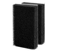 BUGUUYO Lingette Attrape Poils Réutilisable pour Lavage Lot de 2 Éponge Poils Animaux pour Machine à Laver et Sèche-Linge Vêtements et Tapis Noir