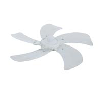 BUGUUYO Pales de rechange pour ventilateur électrique - Universelles en métal, 5 pales - 40 cm (16 pouces) avec cache-écrou pour ventilateurs sur pied et de table.
