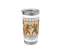 Buhurt et le chevalier LARP T combattent un duel historique Gobelet isotherme en acier inoxydable double paroi