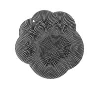 Buhygn Frotte-Pieds Douche,Ventouse Silicone Poils Doux,lave-pieds pour sol douche | pour maison appartement dortoir toilettes salle de bain spa et soin callosités et peaux mortes
