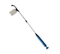 Buhygn Poudreuse pour Terre À Diatomée, Pulvérisateur Extérieur avec Lance Télescopique, Poudreuse De Jardin Push-Pull avec Réservoir Transparent, pour Serre Verger Ferme Agriculture Jardin Patio