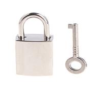 BUIDI Mini Archaize Cadenas Serrure vec clé pour boîte à Bijoux boîte de Rangement Journal