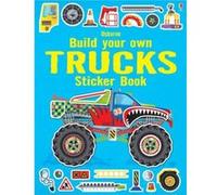 Construis ton livre d'autocollants : Camions – Usborne – 1