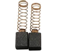 Buildalot Balais de Charbon pour AEG KH28 Super XE Ponceuse - 5x8x10 mm | Redonne toute sa puissance à votre ponceuse en quelques minutes. Lot de 2 avec ressort, câble et connecteur.