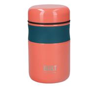 Built Gamelle Isotherme Double paroi pour Repas Chauds et Froids, Acier Inoxydable, Orange, 490 ml