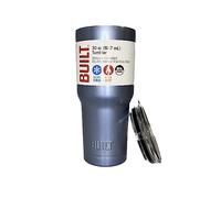 BUILT Gobelet isotherme à double paroi en acier inoxydable Bleu Harbor 880 ml