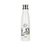 BUILT Perfect Seal Bouteille d'Eau/Gourde Isotherme sous Vide à Étanchéité Parfaite, en Acier Inoxydable, 480 ml