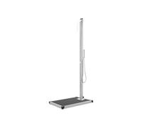 Buitendouche met grijze basis 225 cm roestvrij staal3070785