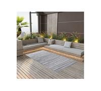 Buitenkleed ARAKIL 190x290 cm PP grijs310439