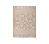 vidaXL Buitenkleed met patroon platgeweven 120x170 cm bruin340865 Brun G