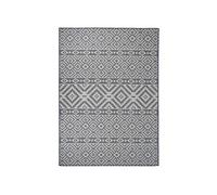 Buitenkleed met patroon platgeweven 200x280 cm blauw340840