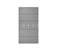 vidaXL Buitenkleed met patroon platgeweven 80x150 cm blauw340834 Bleu G