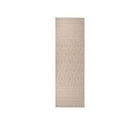 vidaXL Buitenkleed met patroon platgeweven 80x250 cm bruin340863 Brun G
