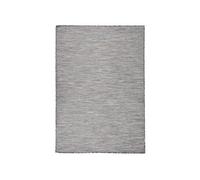 Buitenkleed platgeweven 160x230 cm bruin en blauw340818