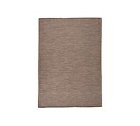 vidaXL Tapis à tissage plat – Marron