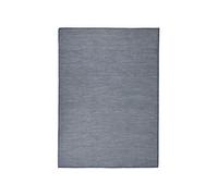 Buitenkleed platgeweven 200x280 cm blauw340798