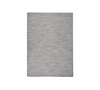 Buitenkleed platgeweven 200x280 cm bruin en blauw340819