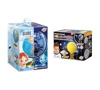 Buki - 7345 - Globe jour et nuit & Buki - 7255 - Système solaire motorisé