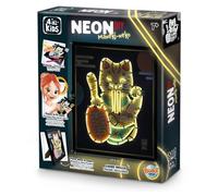 Buki Neon - Maneki-Neko Lampe De Table Multicolore Multicolore